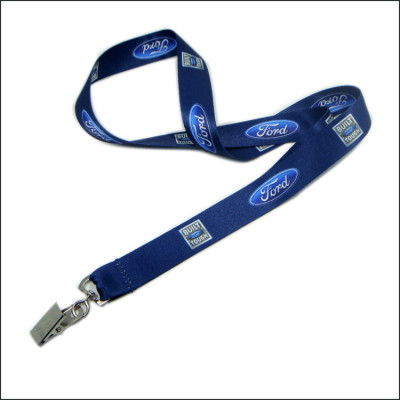Ford company's enterprise employee brand label with the heat transfer badge logo neck straps