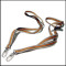 Intercolored woven polyester ribbon identification card hang with brand hang rope lanyards