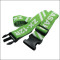 Green adjustable travel identification belt for luggage and luggage belt