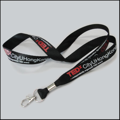 White soft and comfortable nylon belt id card id card neck lanyards