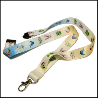 Factory customized cheap sublimation printing polyester safety lanyards