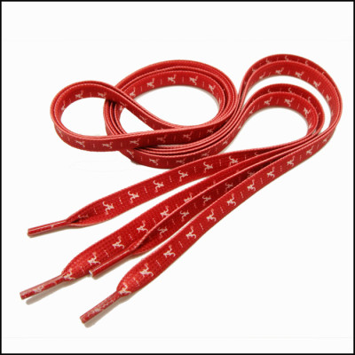 Sublimation logo shoelaces for children shoe