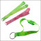 Colorful soft Easter gift polyester soft certificate lanyard keychain safety lanyards