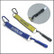 Jacquard mountaineering buckle with night mini flashlight pendant holder short straps