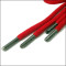 The new style bright red cotton thick drawstring metal ends shoelaces