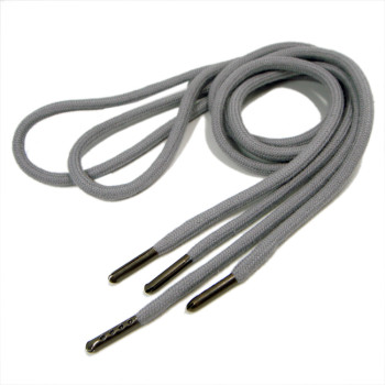 The new style bright red cotton thick drawstring metal ends shoelaces