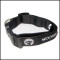 Reflective silk-screen logo jean and leather dog leash pet belt walking dog belt and collar