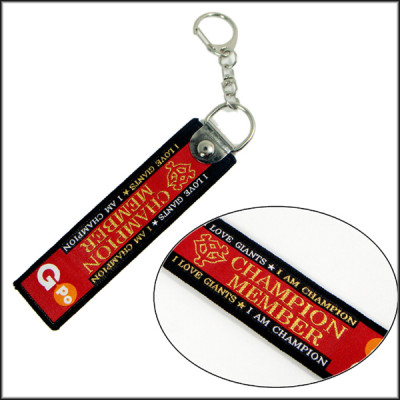 Gold thread embroidery pattern lockstitch key aperture key ring hanging rope bag accessories publicity gift souvenir