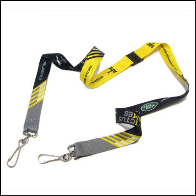 High quality custom design doble ended swivel J hook lanyard manufactory