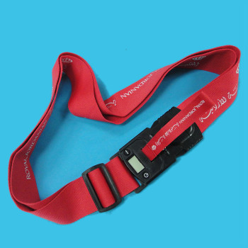 Coded lock safe luggage suitcase secure belt strap lock packing travel luggage belt