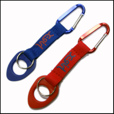 Short carabiner straps Water bottle holder straps for sport