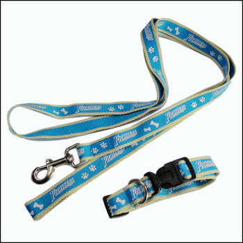 Small dogs ink printing pet traction rope pet the dog collar two-piece outfit