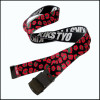 Fashion printing double-sided hot stamping automatic buckle polyester belt
