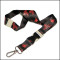 Screen sublimation printed logo matel buckle staff card strap