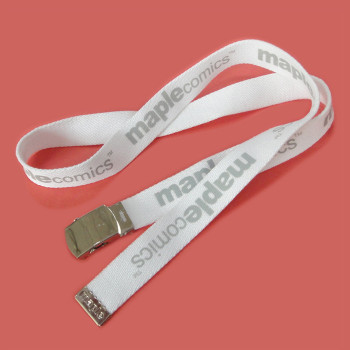 White fashion cotton screen printed custom logo women fashionable waist fashion belts