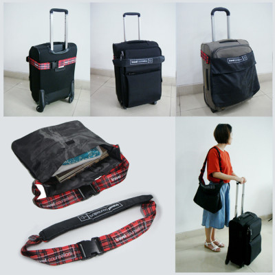 New style feature Luggage Belt with Bag printed custom logo