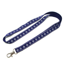 The Blue polyester and custom printed reflective lanyards