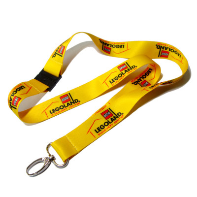 Factory direct sales promotional card holder polyester lanyards