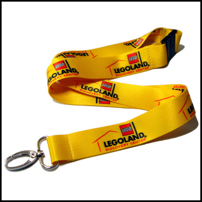 Factory direct sales promotional card holder polyester lanyards