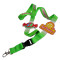 Hight quality neck strap advertising gifts Silicone logo lanyards