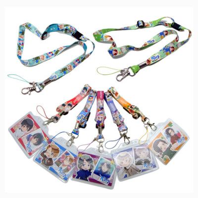 PVC Card holder lanyards