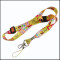 Colorful sublimation printed fashion polyester lanyard for Promotional gift items