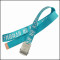 Fashional belt designer color buckle material polyester printed logo fabric belt