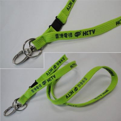 Custom deployment design purple color name badges holder neck strap