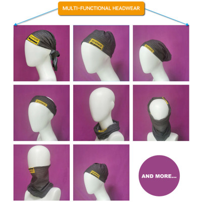 customized colorful multi-functional headwear