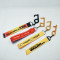 Rainbow color sublimation logo metal  functional  touchless Door opener handle holder strap