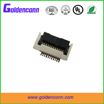 0.5mm fpc connector single row for wire to board smt type