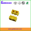 rj45 unshield female jack connector 8P8C for PCB 1*2 dual ports Connectors with right angle type