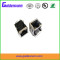 Magnetic rj45 jack, 8P8C PCB RJ45 connector with transformer