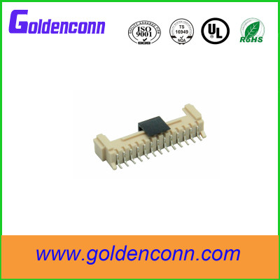 PA9T 2.0mm pitch wire to board wafer connector with female SMT type right single row