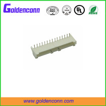 Nylon PA66 2.5mm pitch wire to board wafer connector with female dip type right angle single row with lock