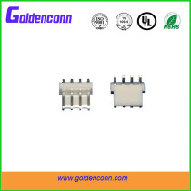 3.96mm pitch wire to board wafer socket connector with female dip type vertical angle single row