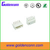 Nylon PA66 2.5mm pitch wire to board wafer connector female dip type horizontal angle single row