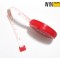 2m/79inch color promotional keychains measuring tape
