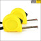 2M yellow stainless steel tape measure customized your Logo