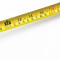 7.5m/25feet orange steel tape measure with rubber customized your brand