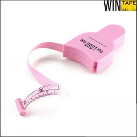 Best Selling 150m/60inch Pink Body Tape Measure Printed Your Logo