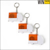 1m truck shape mini steel tape measure with light and keychain