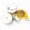 Golden Metal Wheel Customized Cow Weight Measuring Tape