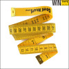 Yellow 3Meter 120 Inch Measuring Tape With Logo