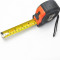 7.5m/25feet Retractable Stanley Professional Rubber Cover Steel Tape Measure with Customized Logo