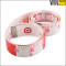 Red Tape Measure PVC Fiberglass Promotional For Measuring Collar Shirt