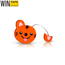 Novelty Cute Cartoon Shape Kid Mini Tape Promotional Gift Animal Design Measuring Tape