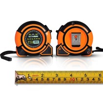 Whole Sale 7.5M 25Feet orange 65Mn Steel Tape Measure with Your Brand
