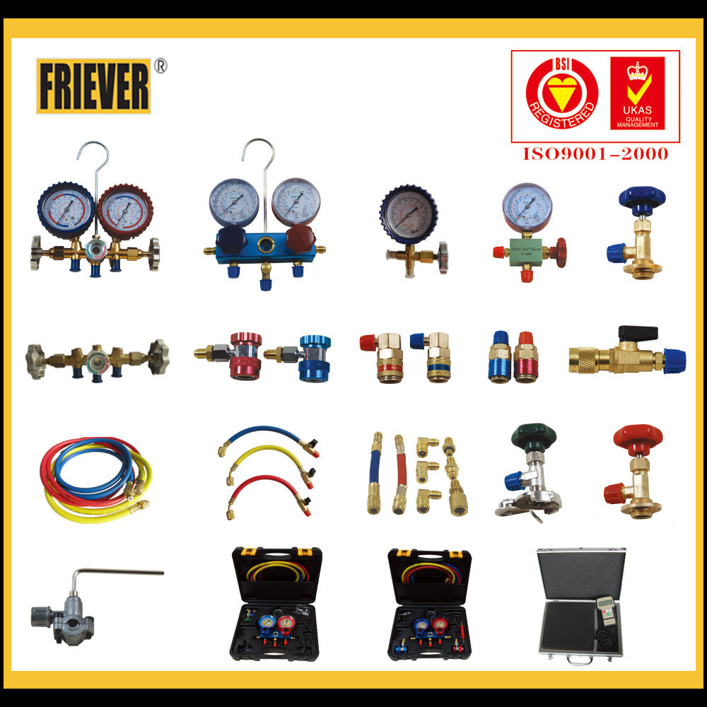 FRIEVER Air Conditioning System Manifold Gauge