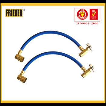 FRIEVER charging hose with ball valve and quick coupler/charging hose